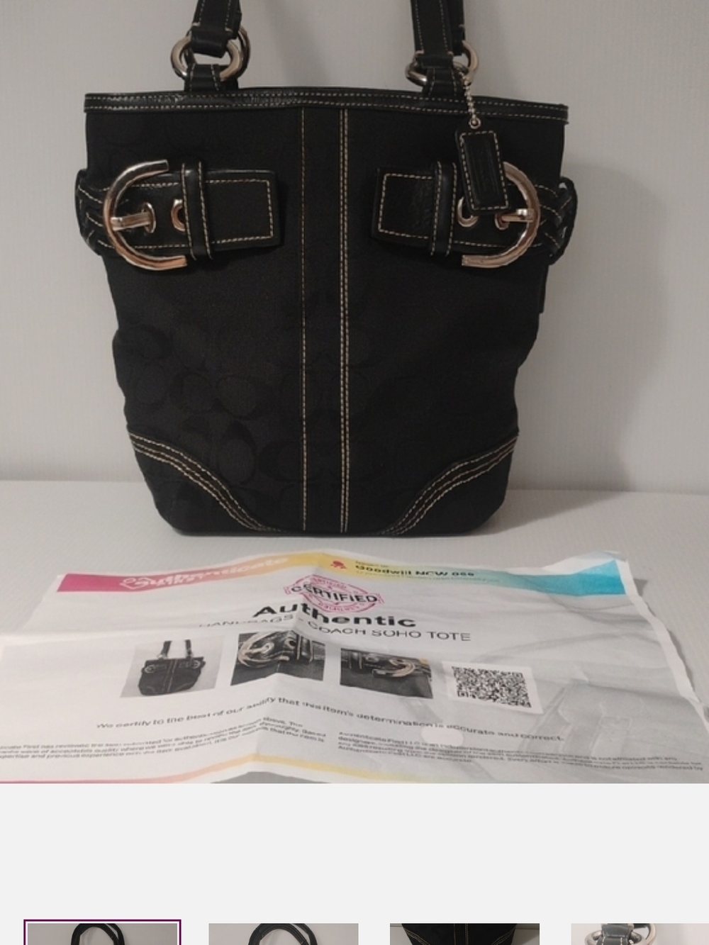 Coach Soho signature tote  - Picture 12 of 15